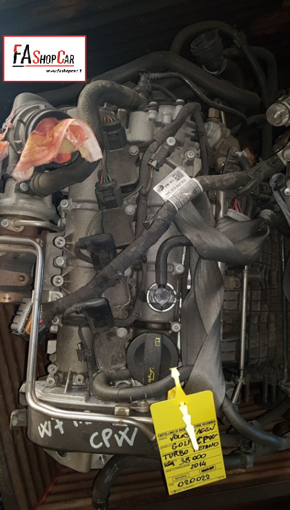 Motore Usato Volkswagen Golf Anno 2014 - Cilindrata 1.4 Turbo Metano - Tipo Motore (P5) CPW